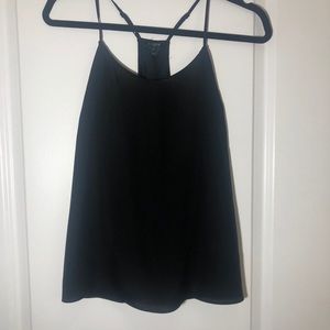 J Crew Racerback Tank, Black 0